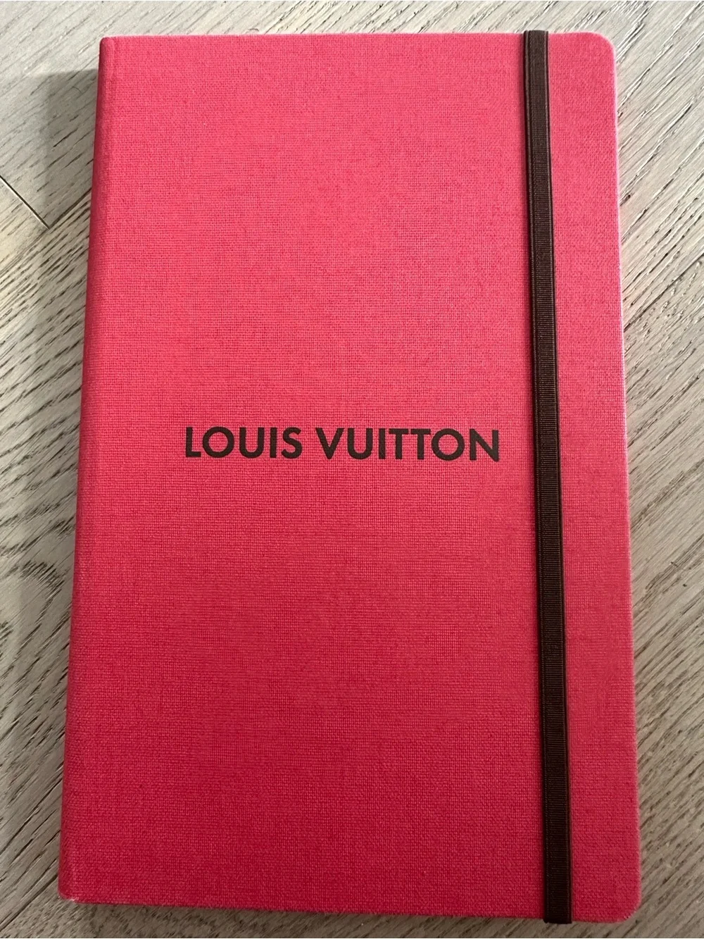 Louis Vuitton Jane MM Pink Canvas Notebook Journal